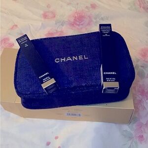 Chanel Holiday LE Gift Set A Sight To See Le Noir Mascara + Stylo Eyeliner New